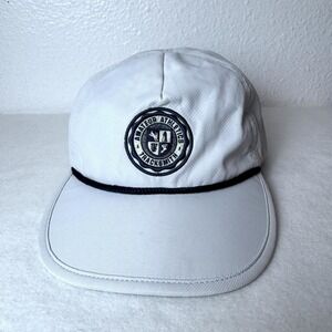 Tracksmith Wottle Cord Hat Gray Amateur Athletics One Size Adjustable Cap Crest